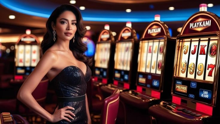 Ilustrasi kartu Bingo dengan angka-angka yang sedang dimainkan secara online